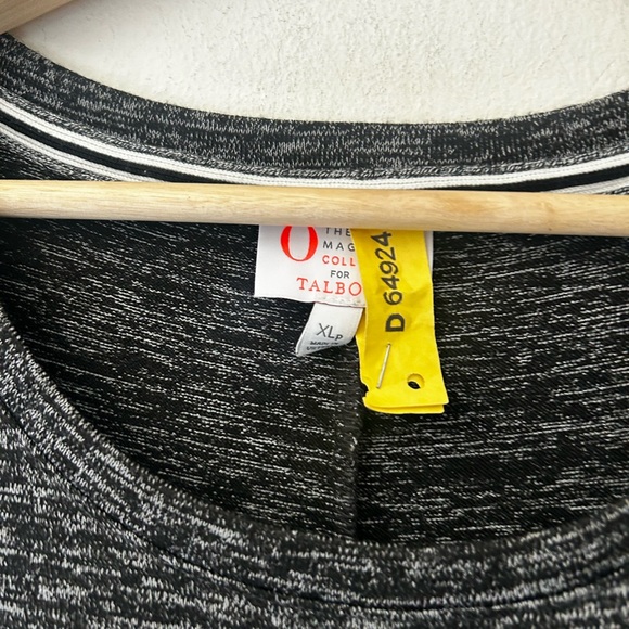 Talbots Oprah XL Petite Charcoal Midi Dress - Picture 2 of 6